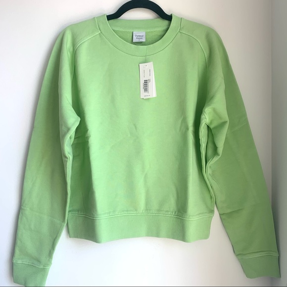 NWT Outdoor Voices Cotton Terry Crew Sweatshirt - Picture 3 of 6